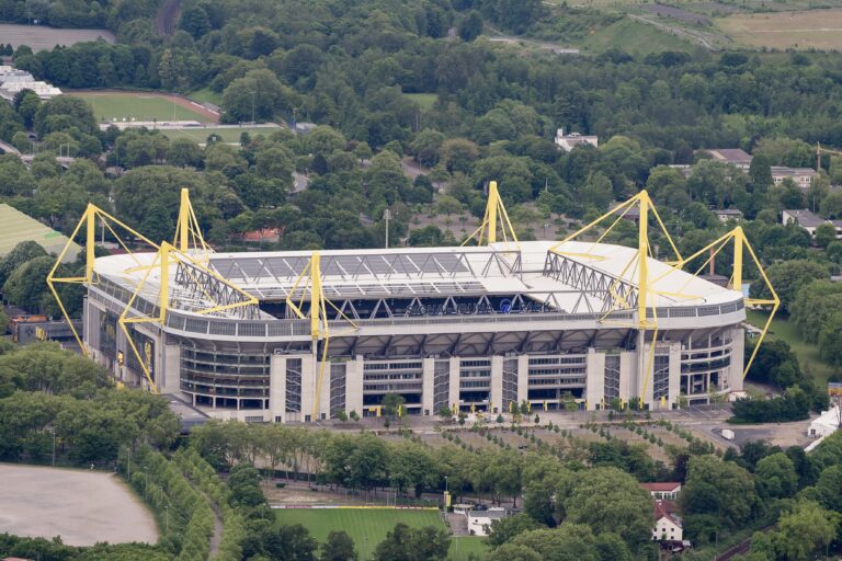 Next to the campus: the famous BV Borussia Dortmund stadium, a host of European Championship 2024!